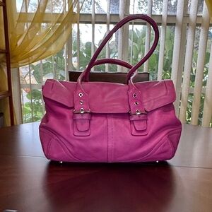 Vintage Coach Hampton Soho satchel